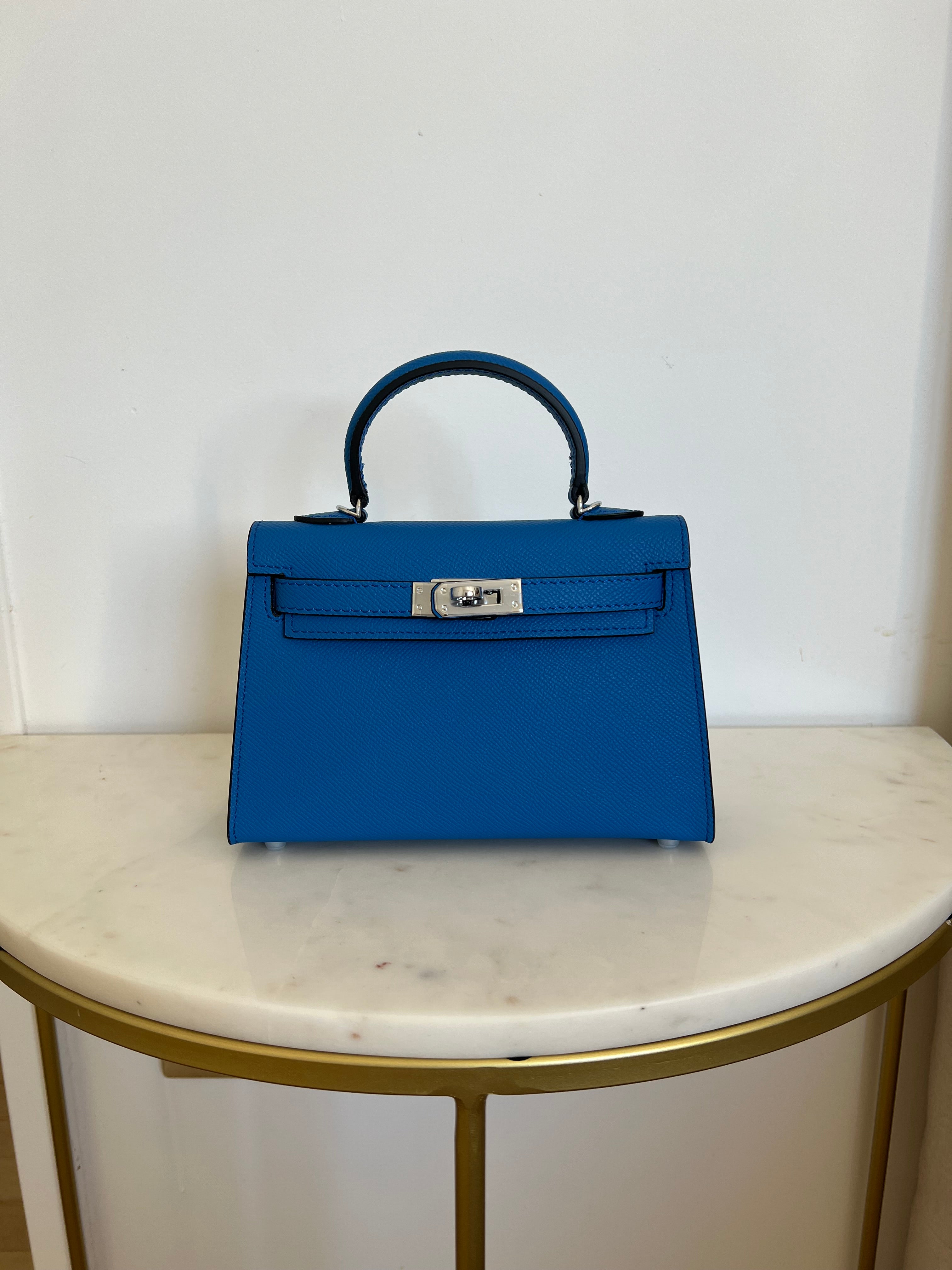 SELMA BAG BLEU ROI SILVER
